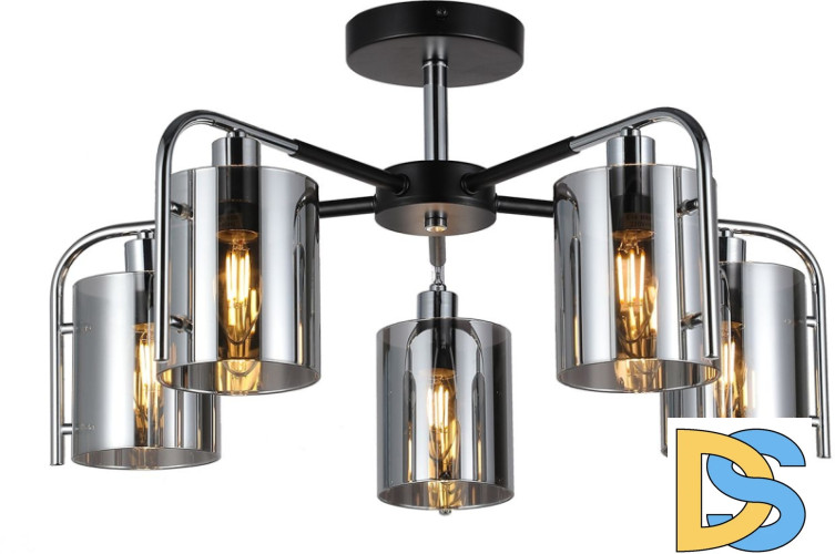 Люстра на штанге Escada Elegant 671/5P Chrome