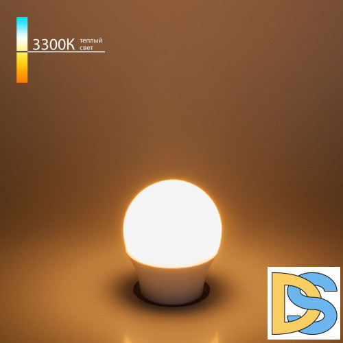 Лампа светодиодная Elektrostandard E27 7W 3300K груша матовая 4690389055256