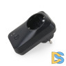 Умная розетка Wi-Fi черная Elektrostandard WF 4690389171901