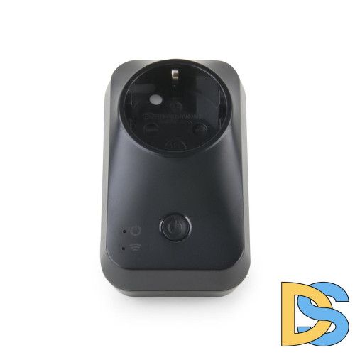 Умная розетка Wi-Fi черная Elektrostandard WF 4690389171901