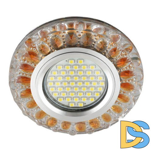 Встраиваемый светильник Fametto Luciole DLS-L151 Gu5.3 Glassy/Gold