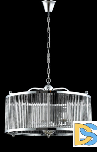 Подвесная люстра Crystal Lux Tadeo TADEO SP6 D600 CHROME/TRANSPARENTE