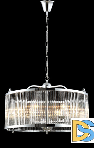 Подвесная люстра Crystal Lux Tadeo TADEO SP6 D600 CHROME/TRANSPARENTE