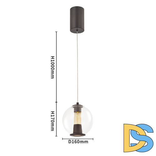 Подвесной светильник Favourite Boble 4550-1P