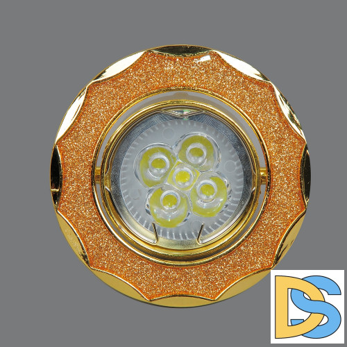 Встраиваемый светильник Elvan TCH-16-MR16-5.3-Amb-Gl