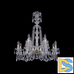 Подвесная люстра Bohemia Ivele Crystal 1402/8+4/240/XL-77 G