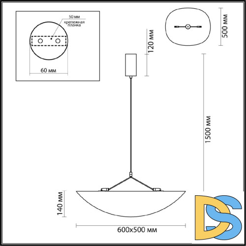 Подвесной светильник Odeon Light Silk 7067/30L