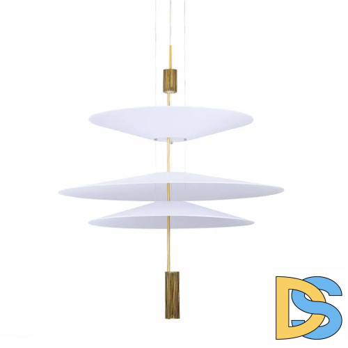 Подвесной светильник Delight Collection 9221P/3 gold/white