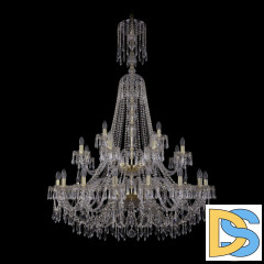 Подвесная люстра Bohemia Ivele Crystal 1403/16+8+4/400/XL-163/2d G