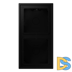 Коробка двухместная Jung LS582ASWM
