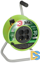 Удлинитель силовой Эра RP-4e-3х0.75-20m Б0056096