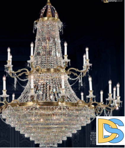 Подвесная люстра Maytoni Palace DIA890-PL-42-G