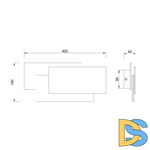 Настенный светильник Mantra Tahiti 8090