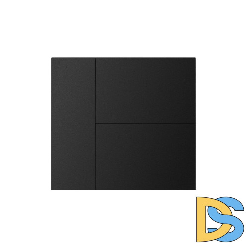 Накладка панели Arlight KNX-23-3G-SUF Black (Backlight) 051091