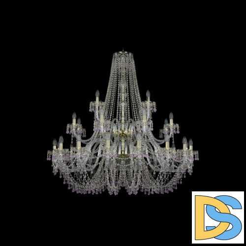 Подвесная люстра Bohemia Ivele Crystal 1410/16+8+4/460/2d G V7010