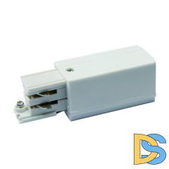 Ввод питания Uniel UBX-A02 WHITE 1 POLYBAG