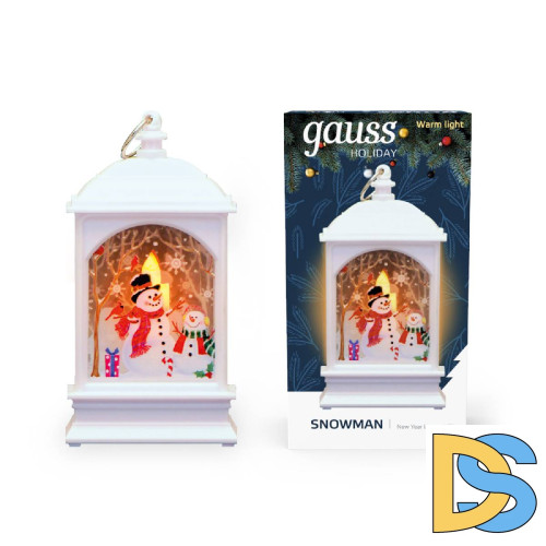 Светодиодный фонарь Снеговик Gauss Holiday HL030