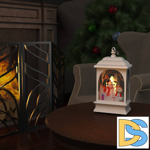 Светодиодный фонарь Снеговик Gauss Holiday HL030