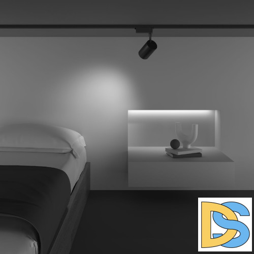 Трековый светильник Maytoni Technical Vuoro TR003-1-10W3K-M-B