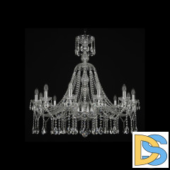 Подвесная люстра Bohemia Ivele Crystal 1413/12/360/XL-100 Ni