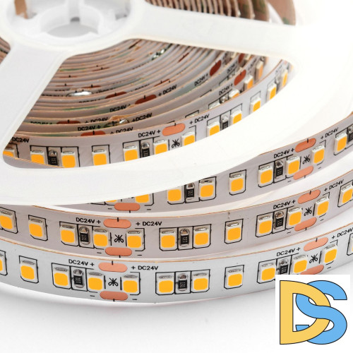 Светодиодная лента Apeyron 24В ПРО 18Вт/м smd2835 168д/м IP20 2000Лм/м 5м 4000К 00-313