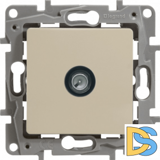 Розетка TV Legrand Etika оконечная слоновая кость, 672365