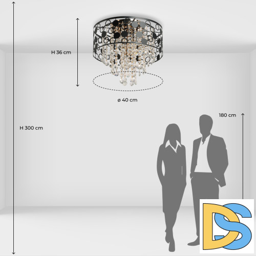 Потолочная люстра De Markt Бриз 111018405