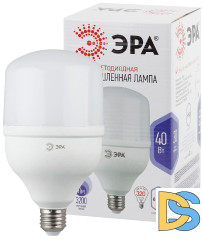 Лампа светодиодная Эра E27 40W 6500K LED POWER T120-40W-6500-E27 Б0027006