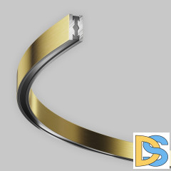 Шинопровод магнитный полукруг Maytoni Flarity TRX154-SR-D800-BS