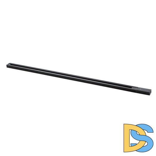 Шинопровод однофазный с питанием и заглушкой Crystal Lux CLT 0.11 01 L3000 BL