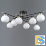 Потолочная люстра Illumico IL0446-8CSQ-24 BK AB LIBRA
