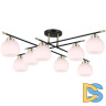 Потолочная люстра Illumico IL0446-8CSQ-24 BK AB LIBRA