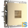 Розетка Ethernet RJ-45 Werkel (шампань рифленый) W1181010