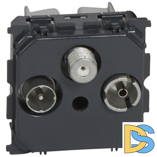 Розетка TV-FM-SAT Legrand Celiane 067388