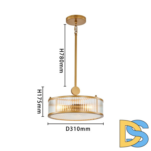 Подвесная люстра Favourite Radiales 3099-3P