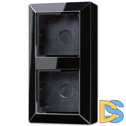 Коробка двухместная Jung AS582ASW