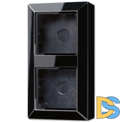 Коробка двухместная Jung AS582ASW