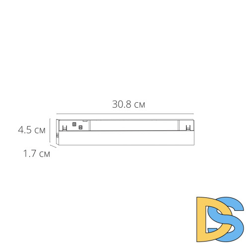 Трековый магнитный светильник Arte Lamp Expert A5742PL-1BK