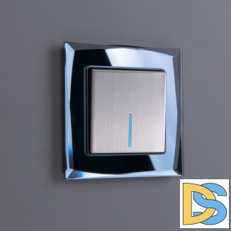 Рамка на 1 пост (черный) W0011208