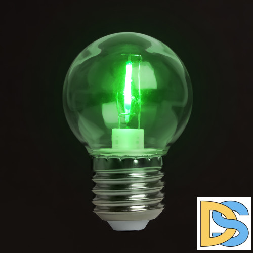 Лампа светодиодная Feron LB-383 E27 2W зеленый 48935