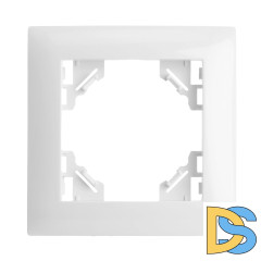 Рамка одноместная Stekker PFR00-9011-01 Эрна Элегант 49629