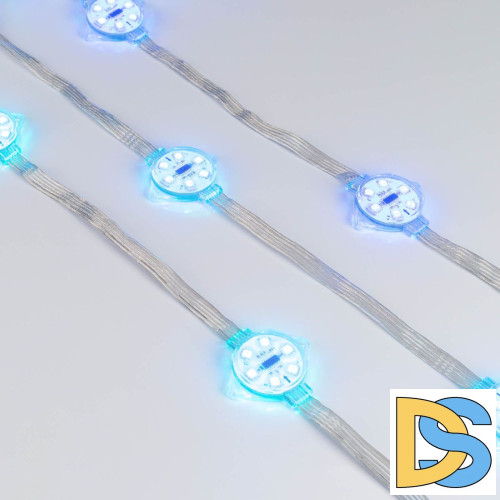 Модуль управляемый Arlight VISOR-DMX-5060-6-24V RGB 120deg (D40x12mm, 1.5W, IP68) 029188