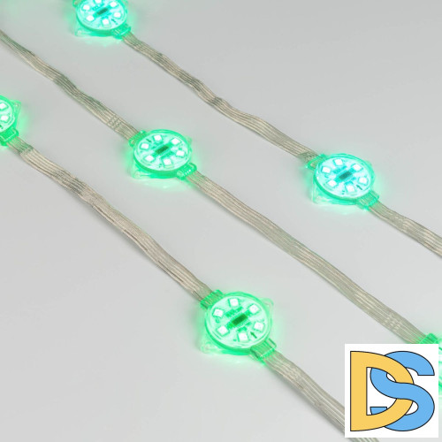 Модуль управляемый Arlight VISOR-DMX-5060-6-24V RGB 120deg (D40x12mm, 1.5W, IP68) 029188