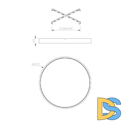 Настенно-потолочный светильник Escada Planet 10226/SG LED Moon