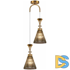 Подвесной светильник Reluce 02005-0.9-02 SMOKE