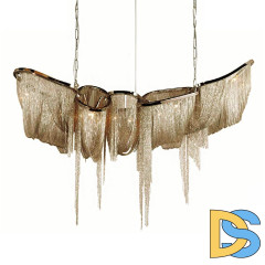 Подвесная люстра DeLight Collection Stream AC3029-16 antique bronze