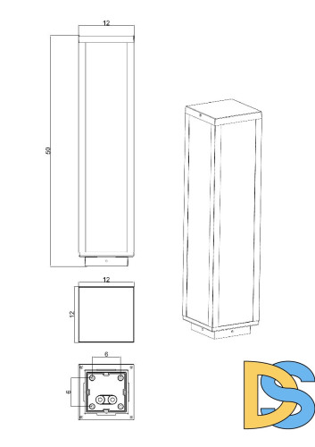 Ландшафтный светильник Arte Lamp Belfast A4569FN-1BK