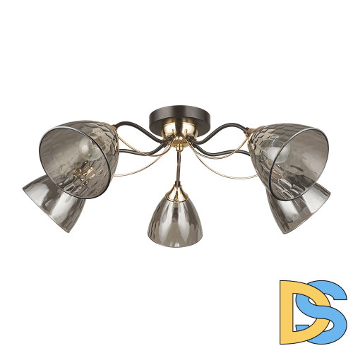 Потолочная люстра Arte Lamp Lily A4366PL-5BK