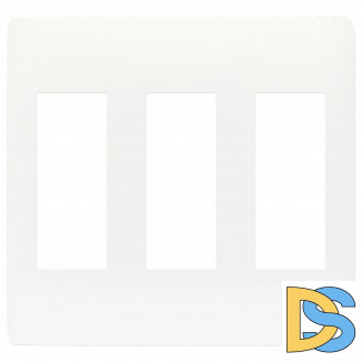 Рамка 3-ая (тройная), Белый, серия Unica Studio, Schneider Electric