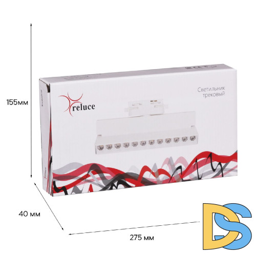 Трековый однофазный светильник Reluce 06187-9.3-001QY LED20W WT